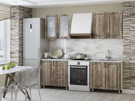 Кухонный Гарнитур Бельгия МДФ 1600 мм