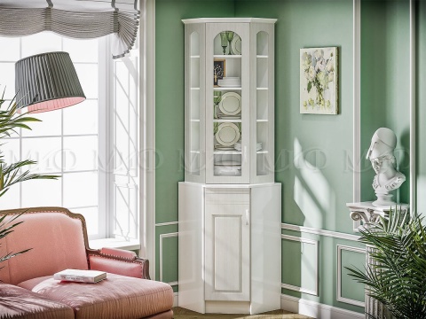 Буфет Кармен Угловой МДФ (Ш-580 x Г-580 х В-2270 мм)/Разные Цвета