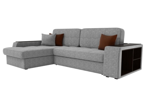 Диван Угловой Брюссель Ш-2600 х Г-1750 х В-950 мм/Спальное место Ш-1500 х Г-2000 мм/Разные Цвета