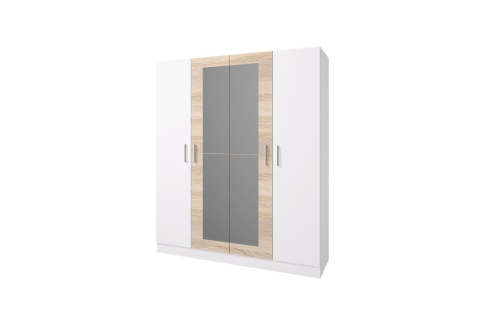 Шкаф Лейла (Ш-1600 х В-1900 х Г-466 мм)/Разные Цвета