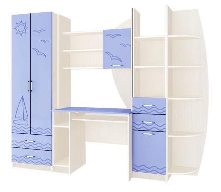 Детский Гарнитур Юниор-2 МДФ/Разные Цвета